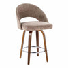 Renee Upholstered 26" Fixed-Height Counter Stool - Set of 2