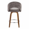 Renee Upholstered 26" Fixed-Height Counter Stool - Set of 2