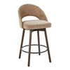 Renee Upholstered 26" Fixed-Height Counter Stool - Set of 2