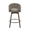 Renee Upholstered 26" Fixed-Height Counter Stool - Set of 2
