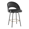Renee Upholstered 26" Fixed-Height Counter Stool - Set of 2