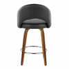 Renee Upholstered 26" Fixed-Height Counter Stool - Set of 2