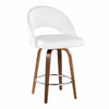 Renee Upholstered 26" Fixed-Height Counter Stool - Set of 2