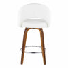 Renee Upholstered 26" Fixed-Height Counter Stool - Set of 2