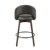 Renee Upholstered 26" Fixed-Height Counter Stool - Set of 2