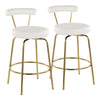 Rhonda 26" Fixed-Height Counter Stool - Set of 2