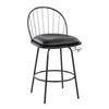 Riley Claire 26" Fixed-Height Counter Stool - Set of 2