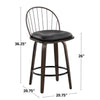Riley 26" Fixed-Height Counter Stool - Set of 2