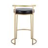 Round Fuji 26" Fixed-Height Counter Stool - Set of 2