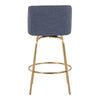 Toriano 26" Fixed-Height Counter Stool - Set of 2