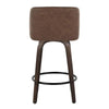 Toriano 26" Fixed-Height Counter Stool - Set of 2