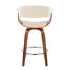 Vintage Mod 26" Fixed-Height Counter Stool - Set of 2