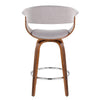 Vintage Mod 26" Fixed-Height Counter Stool - Set of 2