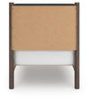 Pamytta Twin Upholstered Panel Platform Bed