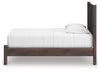 Pamytta Twin Upholstered Panel Platform Bed