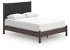 Pamytta Queen Upholstered Panel Platform Bed