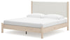 Cadmori King Upholstered Panel Bed