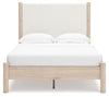 Cadmori Full Upholstered Panel Bed