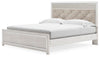 Altyra King Panel Bed - White