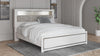 Altyra King Panel Bookcase Bed - White (B2640B51)
