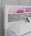 Altyra King Panel Bookcase Bed - White (B2640B51)