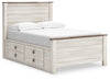 Willowton Full Panel Bed with 2 Storage Drawers