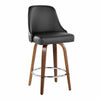 Studded Marcel 27" Fixed-Height Counter Stool - Set of  2