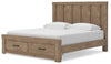 Oliandon King Panel Storage Bed