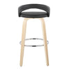 Grotto Upholstered 30" Fixed-Height Barstool - Set of 2