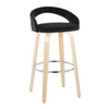 Grotto Upholstered 30" Fixed-Height Barstool - Set of 2
