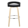 Grotto Upholstered 30" Fixed-Height Barstool - Set of 2