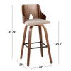 Ariana 30" Fixed-Height Barstool - Set of 2