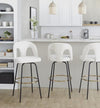 Ava Upholstered 30" Fixed-Height Barstool - Set of 2