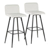 Casper 30" Fixed-Height Barstool - Set of 2