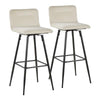 Casper 30" Fixed-Height Barstool - Set of 2