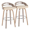Cassis 30" Fixed-Height Barstool - Set of 2