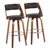 Cecina 30" Fixed-Height Barstool - Set of 2