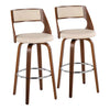 Cecina 30" Fixed-Height Barstool - Set of 2