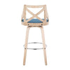 Charlotte 30" Fixed-Height Barstool - Set of 2