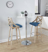 Charlotte 30" Fixed-Height Barstool - Set of 2