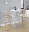 Charlotte 30" Fixed-Height Barstool - Set of 2