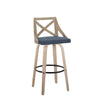 Charlotte 30" Fixed-Height Barstool - Set of 2