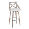 Charlotte 30" Fixed-Height Barstool - Set of 2