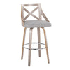 Charlotte 30" Fixed-Height Barstool - Set of 2