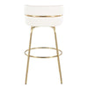 Cinch Claire 30" Fixed-Height Barstool - Set of 2