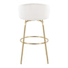 Claire 30" Fixed-Height Barstool - Set of 2