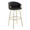 Claire 30" Fixed-Height Barstool - Set of 2