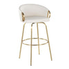 Claire 30" Fixed-Height Barstool - Set of 2