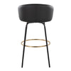 Claire 30" Fixed-Height Barstool - Set of 2