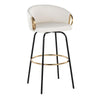 Claire 30" Fixed-Height Barstool - Set of 2